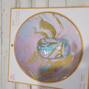 Wireless mouse and mouse pad new